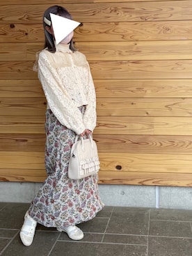 「merry jenny（メリージェニー）のアイテム（その他アウター）」を使った、りなぴ。＊さん（レディース・154cm）の夏コーディネート