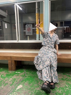 りなぴ。＊さん（レディース・154cm）の秋コーディネート