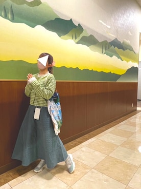 りなぴ。＊さん（レディース・154cm）の夏コーディネート