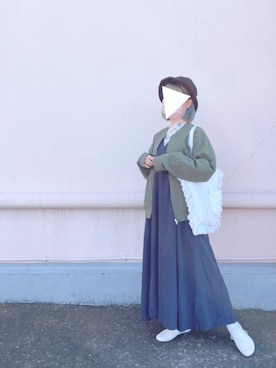 「merry jenny（メリージェニー）のアイテム（ブルゾン）」を使った、りなぴ。＊さん（レディース・154cm）の秋コーディネート