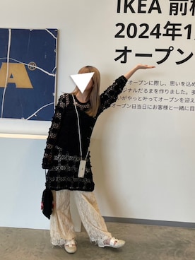 「merry jenny（メリージェニー）のアイテム（その他シューズ）」を使った、りなぴ。＊さん（レディース・154cm）の夏コーディネート