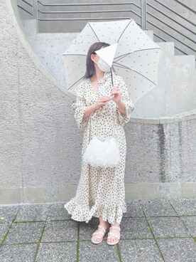 りなぴ。＊さん（レディース・154cm）の夏コーディネート