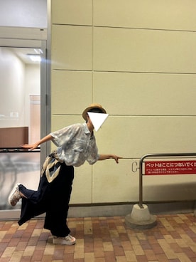 「アイテム（その他シューズ、グレー系）」を使った、りなぴ。＊さん（レディース・154cm）の秋コーディネート