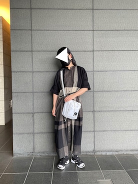 「POU DOU DOU（プードゥドゥ）のアイテム（アクセサリー）」を使った、りなぴ。＊さん（レディース・154cm）の秋コーディネート