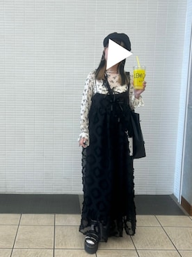 「JEANASIS（ジーナシス）のアイテム」を使った、りなぴ。＊さん（レディース・154cm）の夏コーディネート