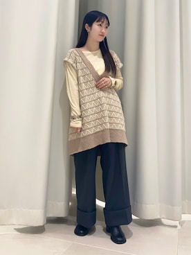 みかさん（レディース・149cm）の冬コーディネート