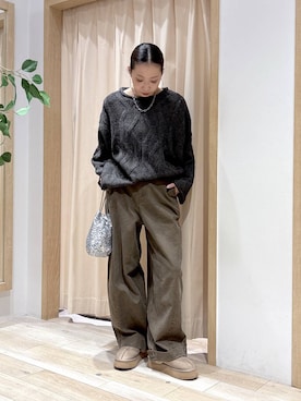 umeさん(レディース・163cm)の冬コーディネート