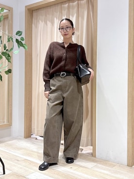 umeさん（レディース・163cm）の冬コーディネート