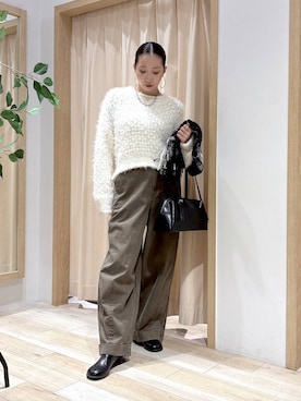 umeさん（レディース・163cm）の冬コーディネート