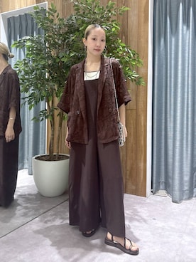 umeさん（レディース・163cm）の春コーディネート