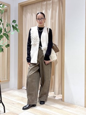 「LEPSIM」｜umeさん（レディース・163cm）の冬コーディネート