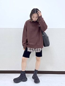 umeさん(レディース・163cm)の秋コーディネート