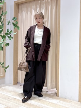 umeさん（レディース・163cm）の春コーディネート