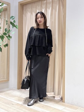 umeさん（レディース・163cm）の冬コーディネート