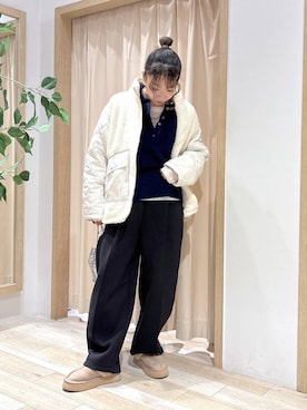 umeさん（レディース・163cm）の冬コーディネート