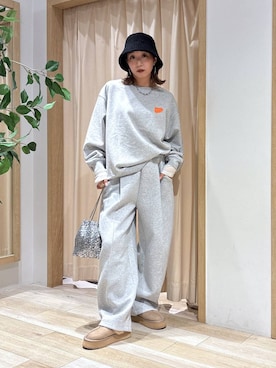 「アイテム（帽子）」を使った、umeさん（レディース・163cm・20代）の秋コーディネート