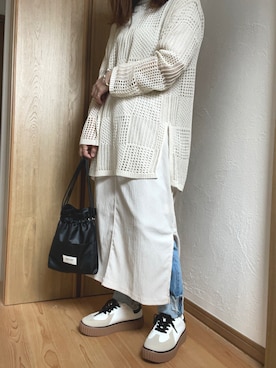 「Java（ジャバ）のアイテム」を使った、mauさん（レディース・149cm）の春コーディネート