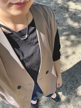 mauさん（レディース・149cm）の秋コーディネート