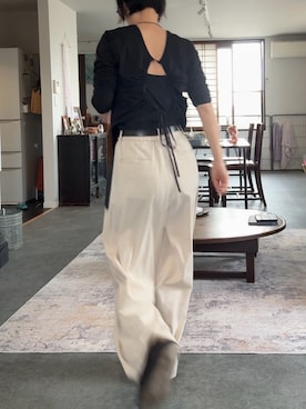 「AEWEN MATOPH（イウエン マトフ）のアイテム」を使った、Aya  Iさん（レディース・158cm）の春コーディネート