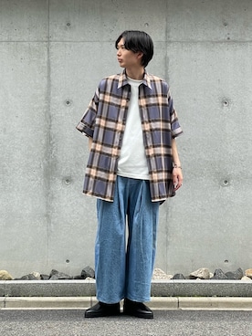 みやざきさん（メンズ・180cm）の夏コーディネート