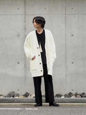 みやざきさん（メンズ・180cm）の秋コーディネート