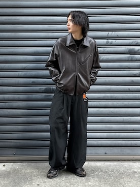 みやざきさん（メンズ・178cm）の冬コーディネート