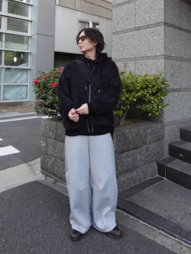 みやざきさん（メンズ・178cm）の冬コーディネート