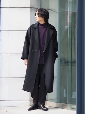 「モードストリート」｜「アイテム（その他シューズ）」を使った、みやざきさん（メンズ・180cm）の秋コーディネート