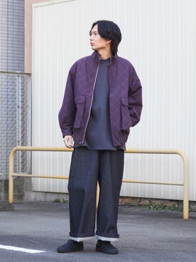 みやざきさん（メンズ・180cm）の秋コーディネート