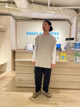 ケンゾウさん（メンズ・175cm）の春コーディネート