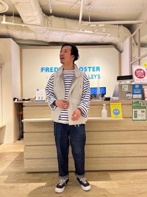 FREDY&GLOSTER by NOLLEY'S ���l���A�[�Y�X�P���]�E����̃x�X�g�u�yGLOSTER/�O���X�^�[�z�����X�^�[�x�X�g MILITARY �~���^���[ �p�t�x�X�g�iGLOSTER�b�O���X�^�[�j�v���g�����R�[�f�B�l�[�g