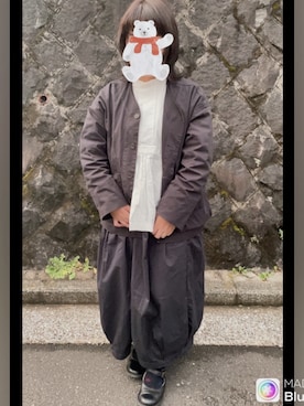 「SO（エスオー）のアイテム（ブルゾン）」を使った、Novelさん（レディース・153cm）の冬コーディネート
