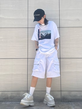 「September（セプテンバー）のアイテム」を使った、Hikaru Shimizuさん（レディース・165cm）の春コーディネート