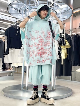 「A4A（エーフォーエー）のアイテム」を使った、Hikaru Shimizuさん（レディース・165cm）の春コーディネート