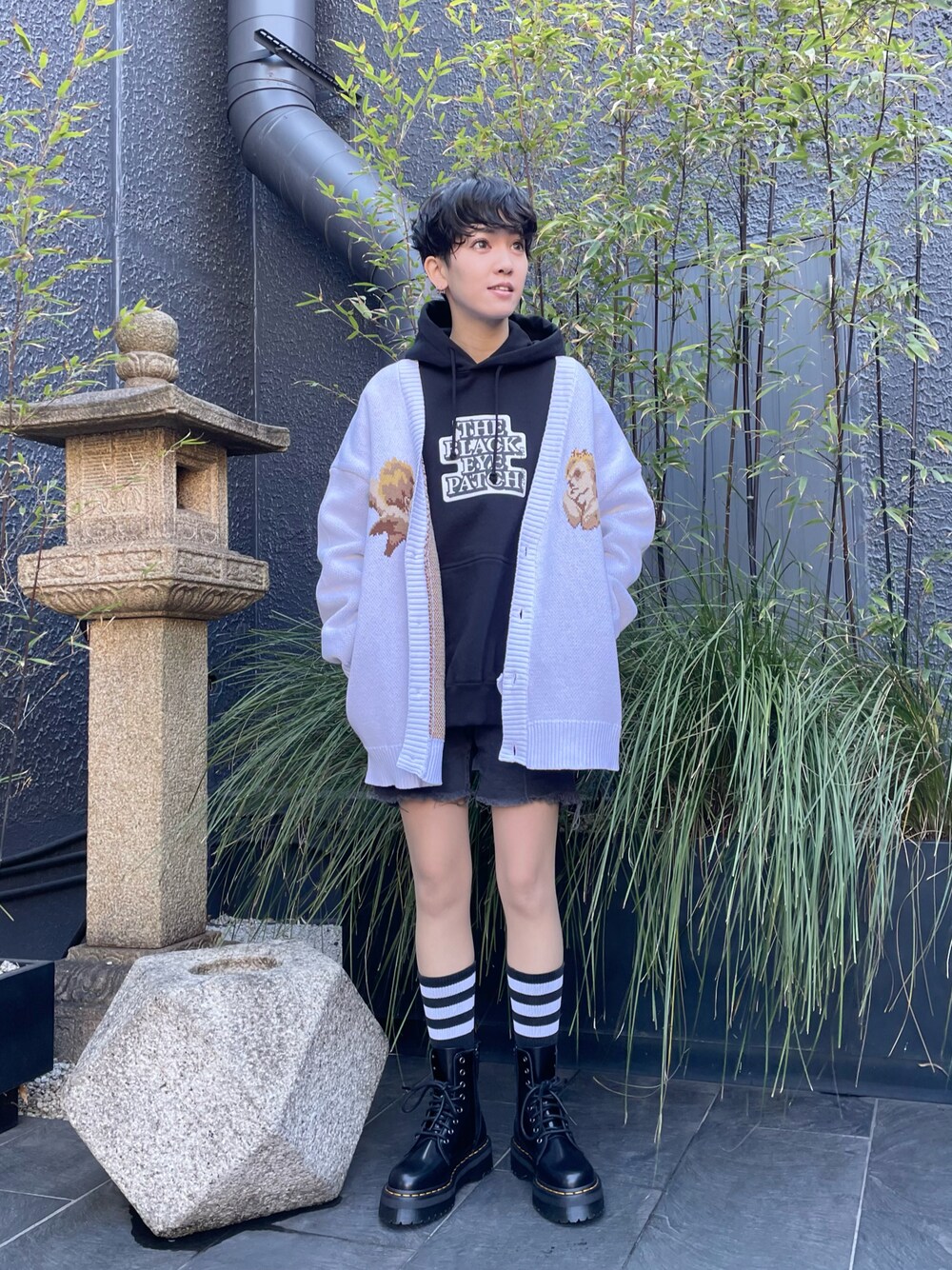 Hikaru Shimizu(LHP WOMEN Laforet原宿店)|BlackEyePatchのパーカーを