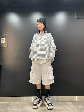 「AZS」｜Hikaru Shimizuさん（レディース・165cm）の夏コーディネート