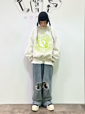 「little sunny bite」｜Hikaru Shimizuさん（レディース・165cm）の秋コーディネート