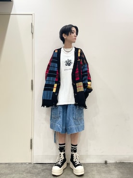 「A4A（エーフォーエー）のアイテム」を使った、Hikaru Shimizuさん（レディース・165cm）の秋コーディネート