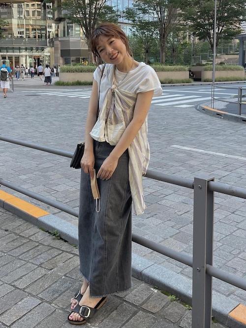 todayful マルチストライプシルクシャツ todayful マルチストライプシルクドレスシャツ イエロー - メルカリ
