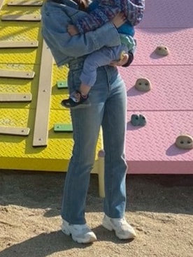 「FRAY I.D（フレイアイディー）のアイテム」を使った、Haaaaarさん（レディース・150cm）の春コーディネート