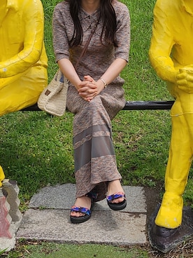 「FURFUR（ファーファー）のアイテム」を使った、Haaaaarさん（レディース・150cm）の春コーディネート