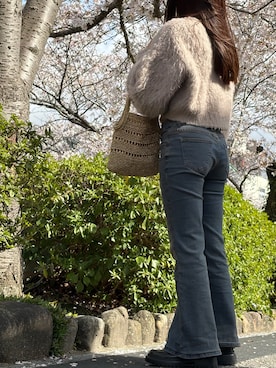 「アイテム（アンサンブル）」を使った、Haaaaarさん（レディース・150cm）の春コーディネート