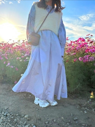 ゆうりんさま専用 todayful Back Gather Dress TODAYFUL（トゥデイフル）の「TODAYFUL 2way Gather Dress