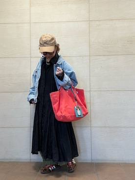 「adidas（アディダス）のadidas SAMBA OG W アディダス サンバ OG W（スニーカー、その他）」を使った、せんちゃんさん（レディース・150cm）の春コーディネート