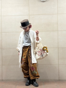 「Blundstone（ブランドストーン）のアイテム」を使った、せんちゃんさん（レディース・150cm）の春コーディネート