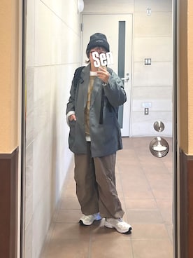 「CIAOPANIC（チャオパニック）のアイテム」を使った、せんちゃんさん（レディース・150cm）の秋コーディネート