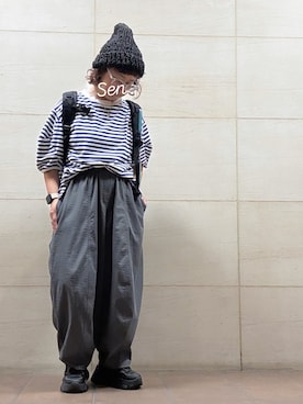 「for/c（フォーシー）のアイテム」を使った、せんちゃんさん（レディース・150cm）の秋コーディネート