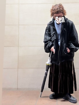 「Blundstone（ブランドストーン）のアイテム」を使った、せんちゃんさん（レディース・150cm）の冬コーディネート