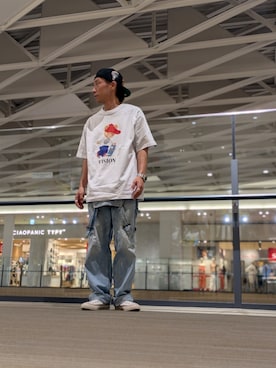 「G-SHOCK（ジーショック）のアイテム」を使った、takuyaさん（メンズ・171cm）の秋コーディネート