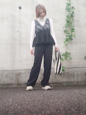 「JEANS FACTORY （ジーンズファクトリー）のアイテム」を使った、＊心愛＊ココさん（レディース・160cm）の秋コーディネート